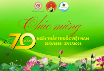 Thắm thiết tình cảm tri ân Ngày Thầy thuốc Việt Nam 27/02 Thắm thiết tình cảm tri ân Ngày Thầy thuốc Việt Nam 27/02
