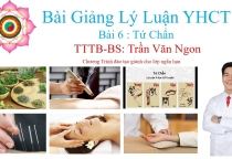Bài Giảng Lý Luận YHCT Bài 6 Tứ Chẩn - TTTB  - Bác Sĩ Trần Văn Ngon Bài Giảng Lý Luận YHCT Bài 6 Tứ Chẩn - TTTB  - Bác Sĩ Trần Văn Ngon