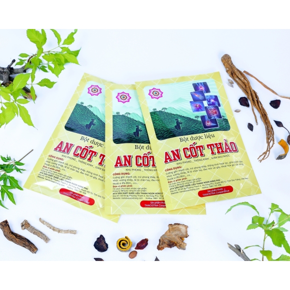 BỘT DƯỢC  AN CỐT THẢO( bó các khớp đau)